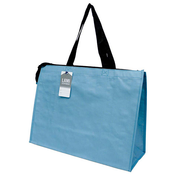 ラミクロスバッグM(ブルー)